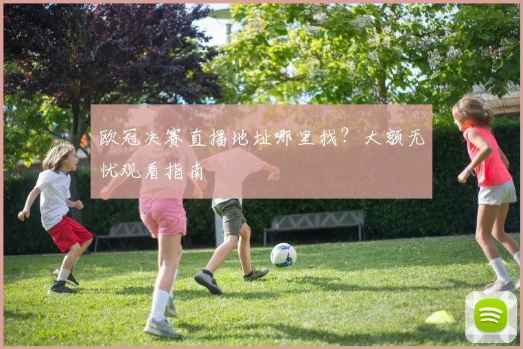欧冠决赛直播地址哪里找？大额无忧观看指南