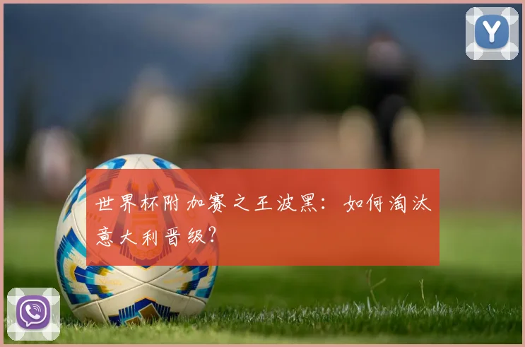 世界杯附加赛之王波黑：如何淘汰意大利晋级？